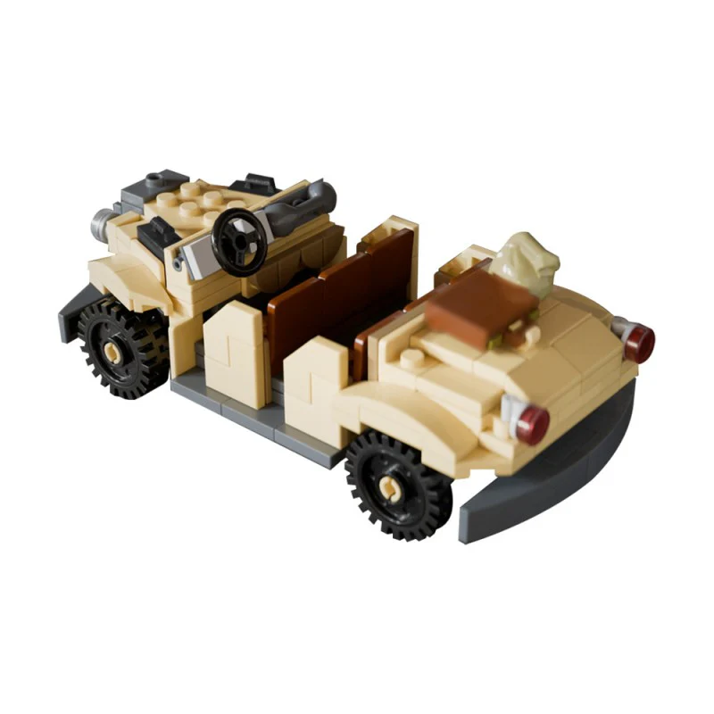 (Gobricks version) 207pcs MOC EMV Troop Transport Indiana Jones LEGO Compatible - Image 2