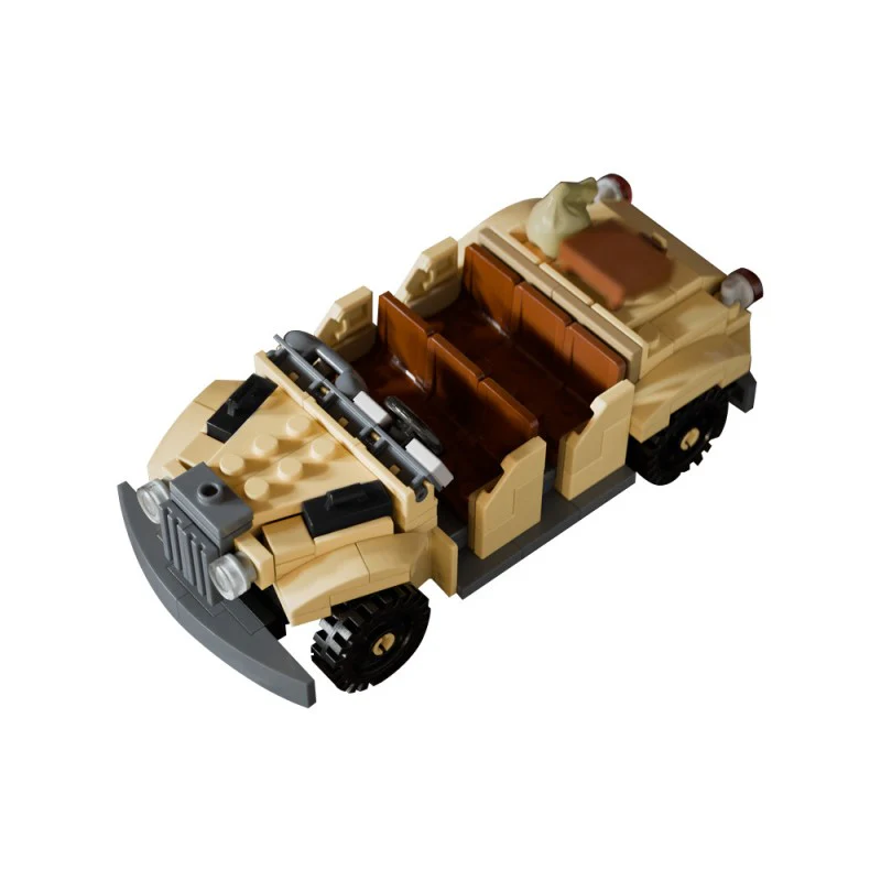 (Gobricks version) 207pcs MOC EMV Troop Transport Indiana Jones LEGO Compatible - Image 3