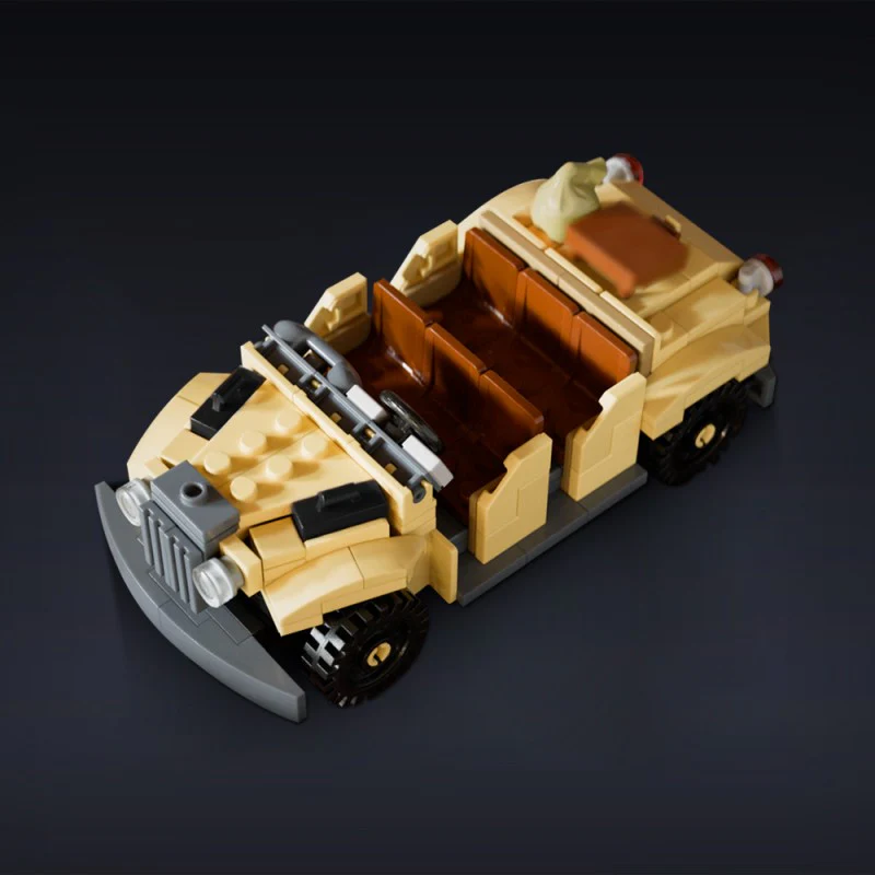 (Gobricks version) 207pcs MOC EMV Troop Transport Indiana Jones LEGO Compatible - Image 6