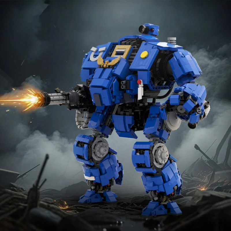 (Gobricks version) 2099pcs MOC-217090 Redemptor Dreadnought ( Warhammer 40K ) - Image 10