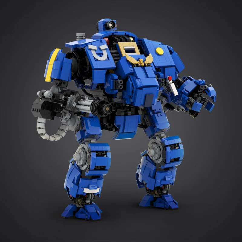 (Gobricks version) 2099pcs MOC-217090 Redemptor Dreadnought ( Warhammer 40K ) - Image 11
