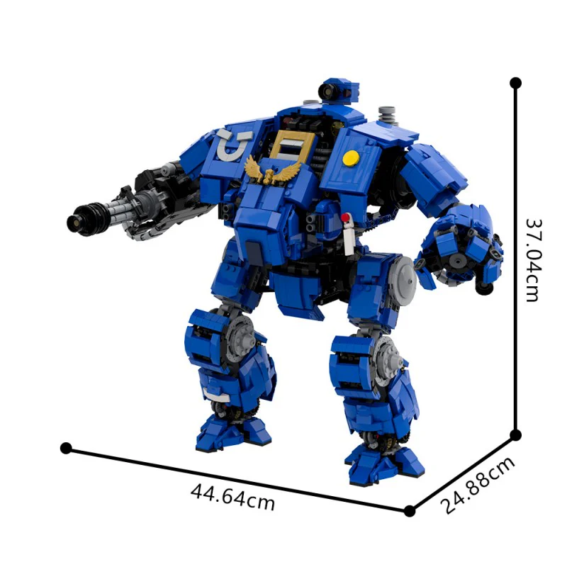 (Gobricks version) 2099pcs MOC-217090 Redemptor Dreadnought ( Warhammer 40K ) - Image 6