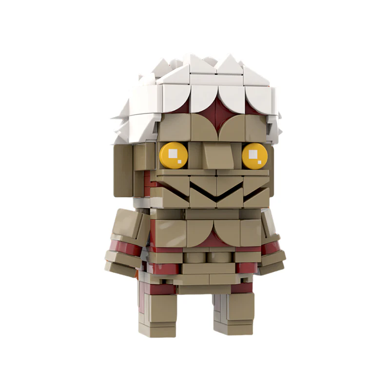 (Gobricks version) 212pcs MOC Attack on Titan LEGO Brickheadz LEGO Compatible - Image 3