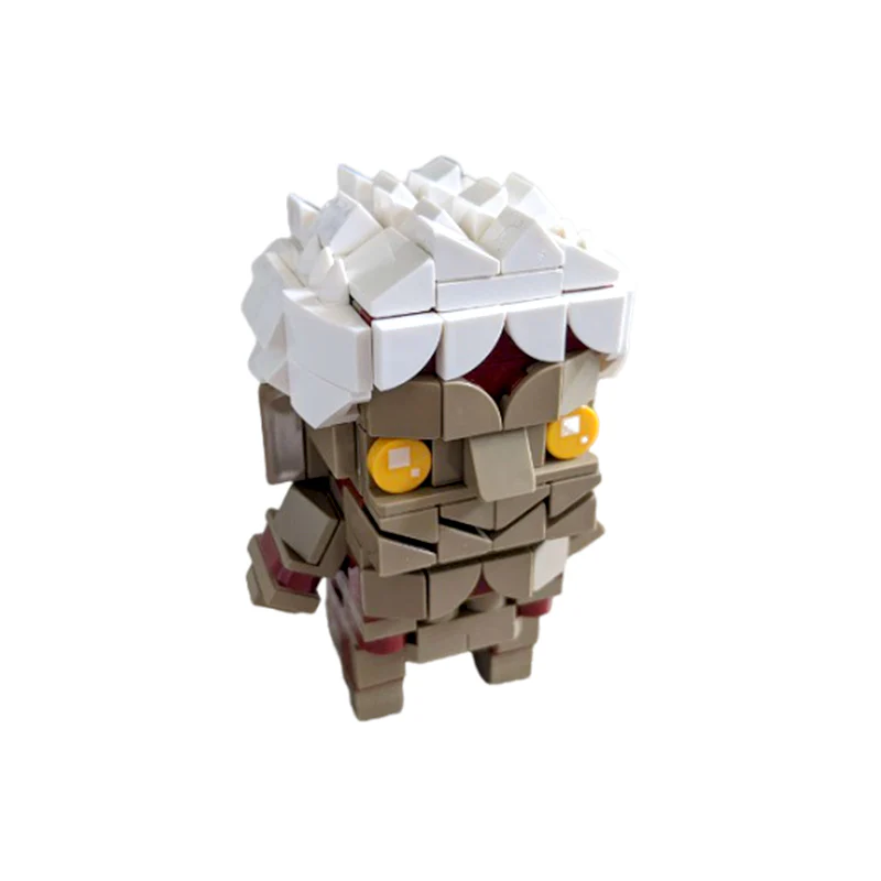 (Gobricks version) 212pcs MOC Attack on Titan LEGO Brickheadz LEGO Compatible - Image 4