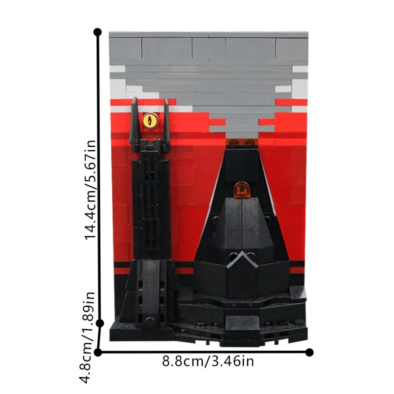(Gobricks version) 214pcs MOC-183955 Tales of Mordor - Image 3