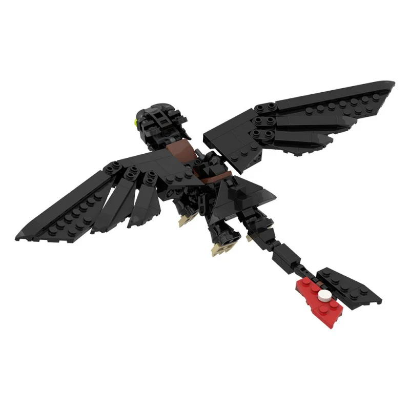 (Gobricks version) 215pcs MOC Toothless Dragon LEGO Compatible - Image 5