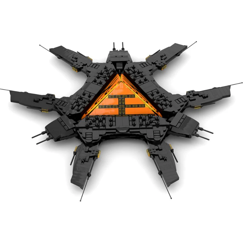 (Gobricks version) 2175pcs MOC Apophis Mothership LEGO Compatible - Image 2