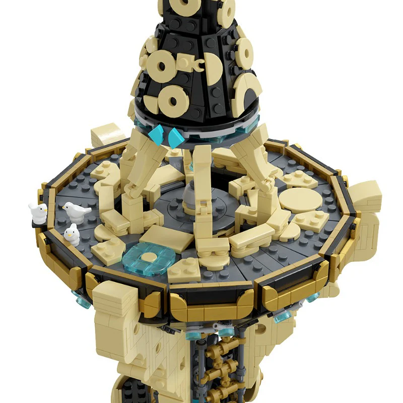 (Gobricks version) 2204pcs MOC Sheikah Tower LEGO Compatible - Image 3