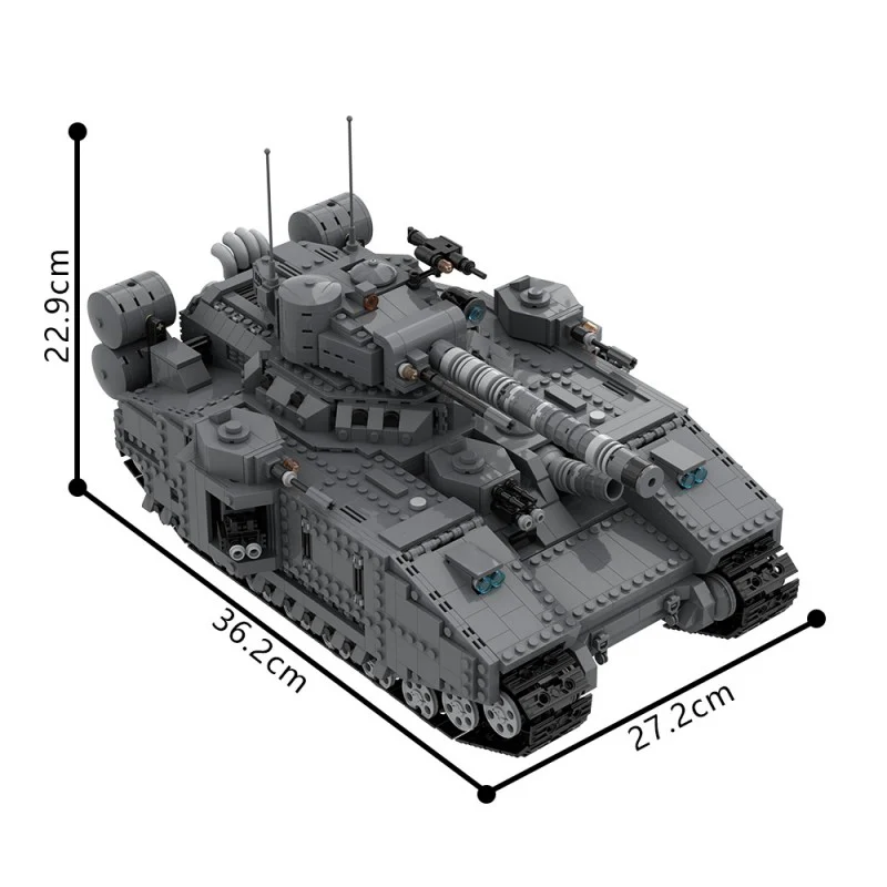 (Gobricks version) 2207pcs MOC-217427 Baneblade - Warhammer 40k - Image 6