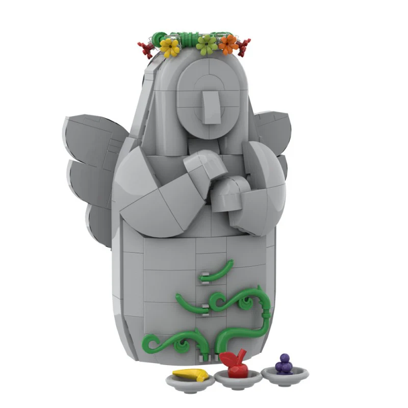 (Gobricks version) 220pcs MOC Zelda Goddess Statue LEGO Compatible - Image 3