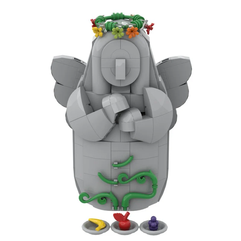 (Gobricks version) 220pcs MOC Zelda Goddess Statue LEGO Compatible - Image 4