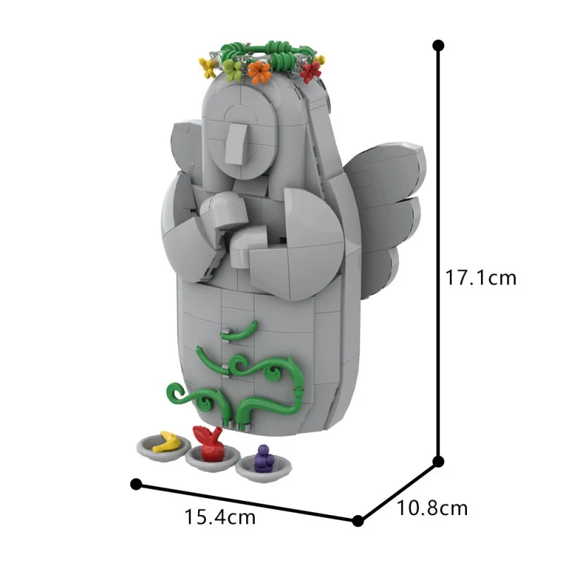 (Gobricks version) 220pcs MOC Zelda Goddess Statue LEGO Compatible - Image 8