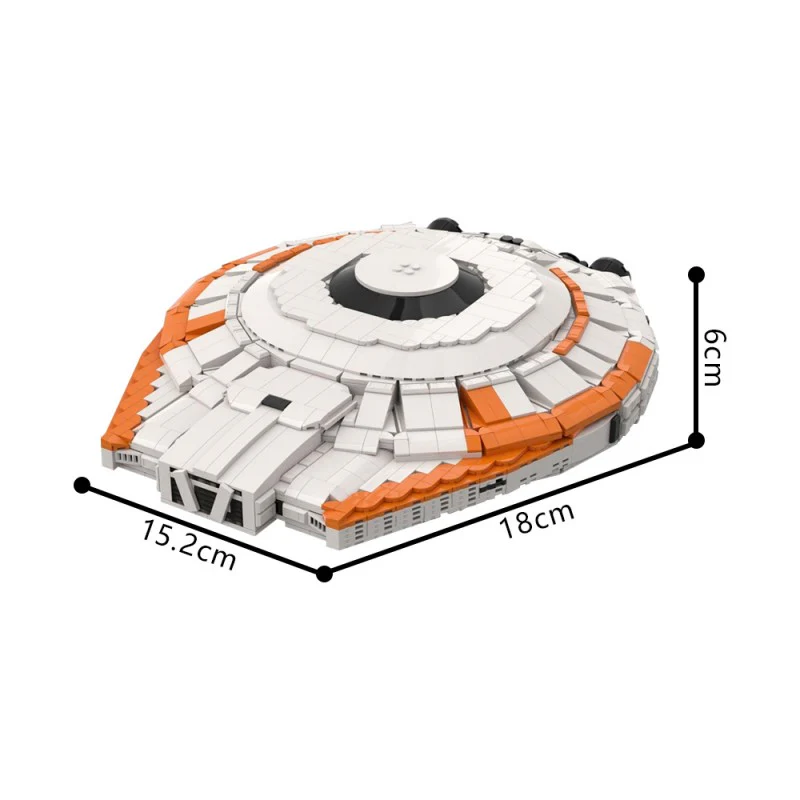 (Gobricks version) 2219pcs MOC-164997 Lost in Space Jupiter Ship - Image 5