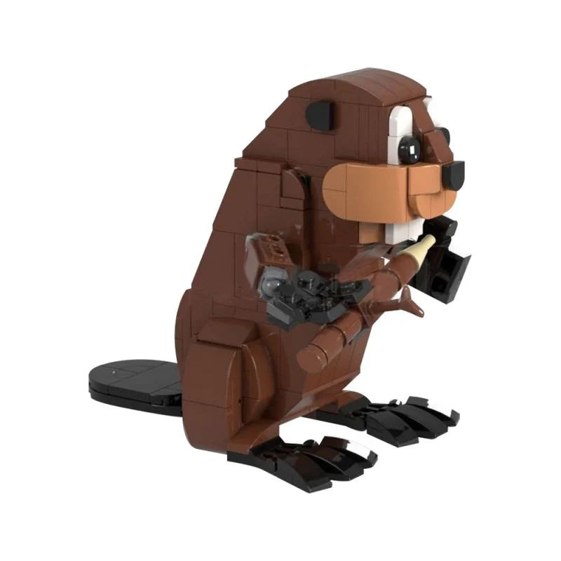 (Gobricks version) 221pcs MOC-221530 Beaver - Image 3