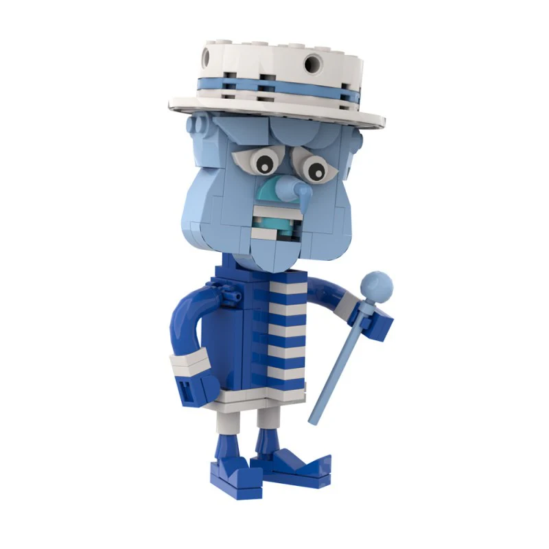 (Gobricks version) 221pcs MOC Snow Miser Heat Miser LEGO Compatible - Image 5