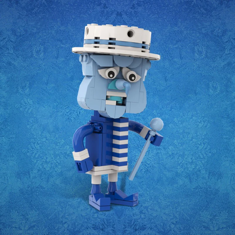 (Gobricks version) 221pcs MOC Snow Miser Heat Miser LEGO Compatible - Image 9