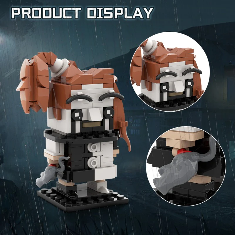 (Gobricks version) 222pcs MOC Art the Clown - Harley Quinn - Image 8