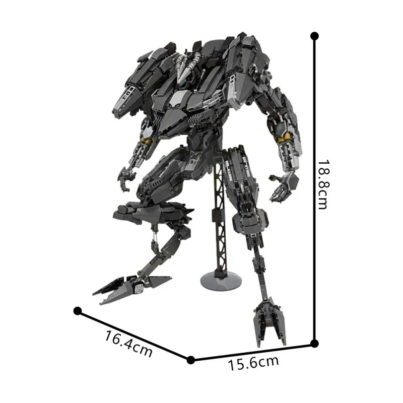 (Gobricks version) 2231pcs MOC-212535 LEGO mech [ Swordfish ] - Image 2