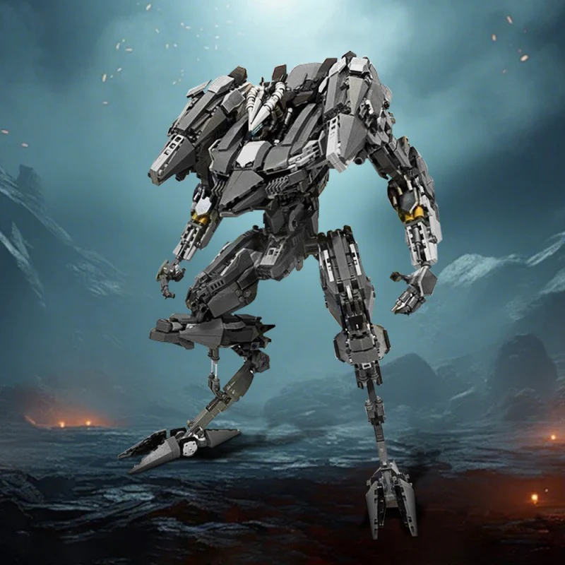 (Gobricks version) 2231pcs MOC-212535 LEGO mech [ Swordfish ] - Image 4