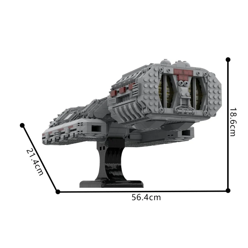 (Gobricks version) 2239pcs MOC-154698 Battlestar Galactica - Image 4