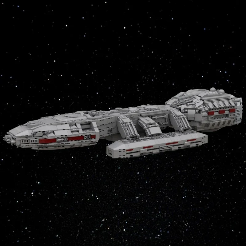(Gobricks version) 2239pcs MOC-154698 Battlestar Galactica - Image 6