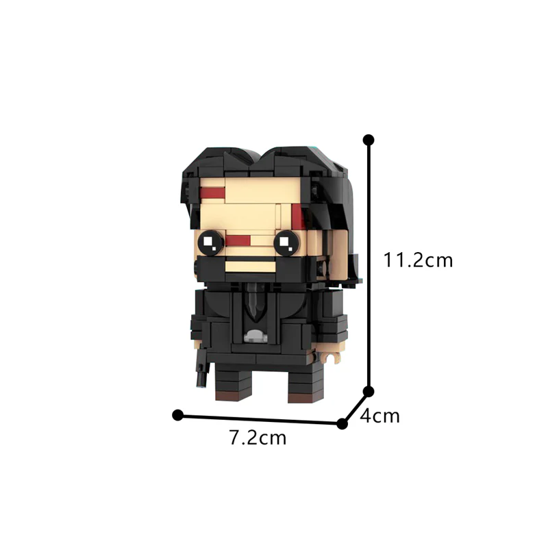 (Gobricks version) 168pcs MOC The Ring Samara LEGO Compatible - Image 3