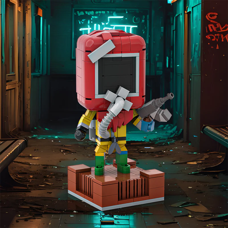 (Gobricks version) 232pcs MOC Rust Hazmat - Image 11
