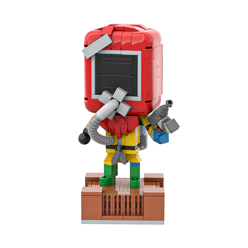(Gobricks version) 232pcs MOC Rust Hazmat - Image 2