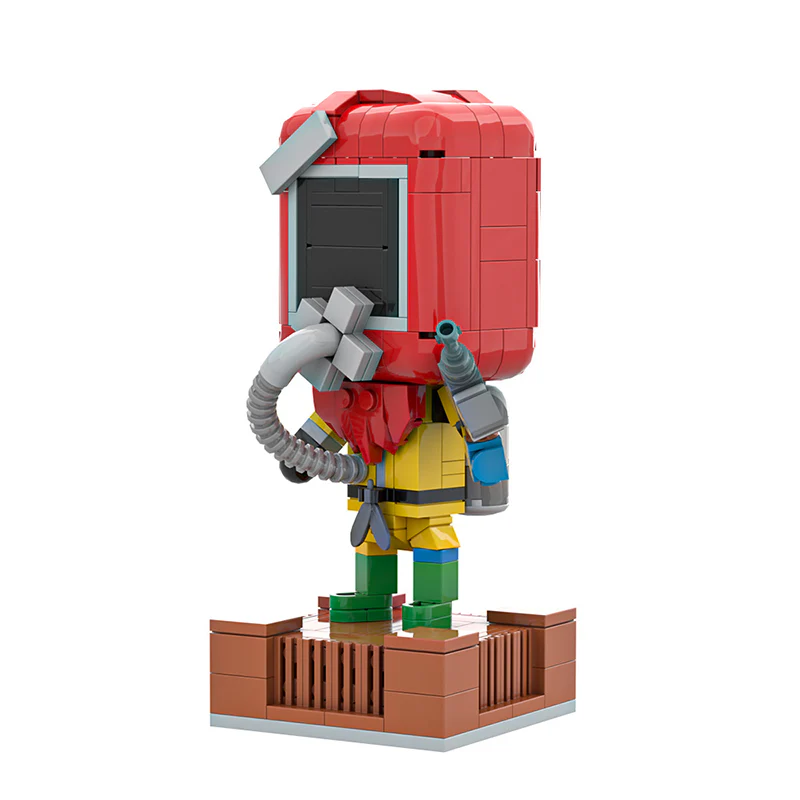 (Gobricks version) 232pcs MOC Rust Hazmat - Image 3