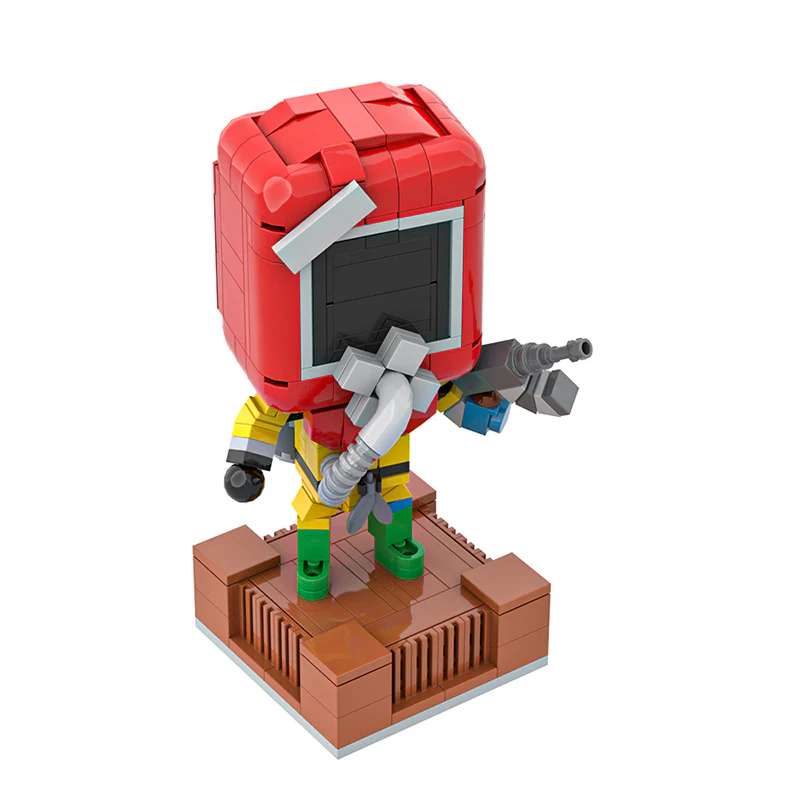 (Gobricks version) 232pcs MOC Rust Hazmat - Image 4