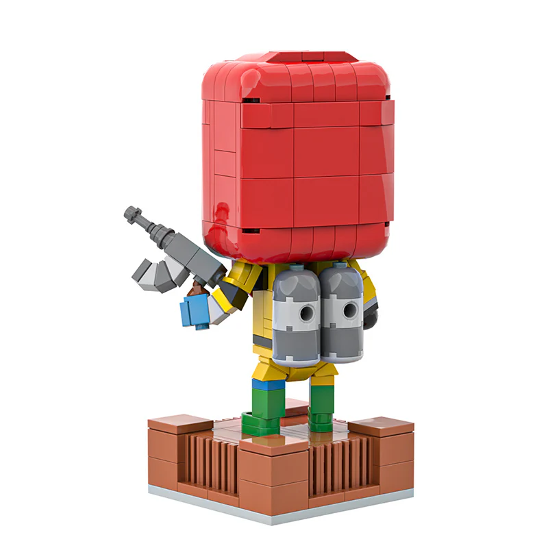 (Gobricks version) 232pcs MOC Rust Hazmat - Image 5