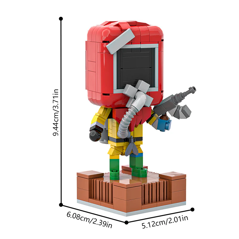 (Gobricks version) 232pcs MOC Rust Hazmat - Image 6