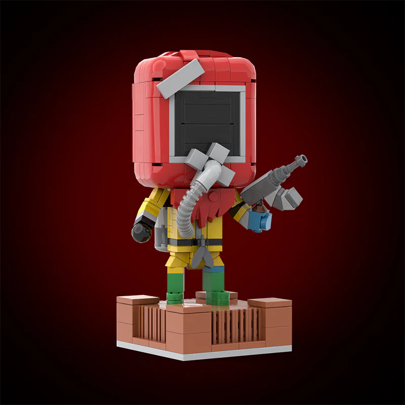 (Gobricks version) 232pcs MOC Rust Hazmat - Image 9