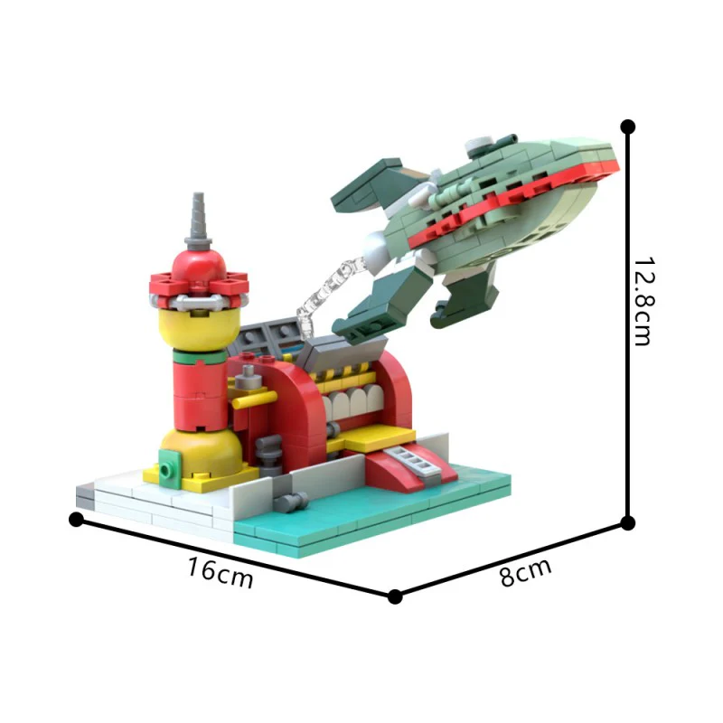 (Gobricks version) 233pcs MOC Futurama Planet Express LEGO Compatible - Image 2