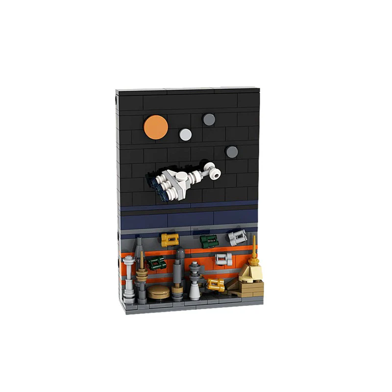 (Gobricks version) 235pcs MOC Postcard from Coruscant LEGO Compatible - Image 2