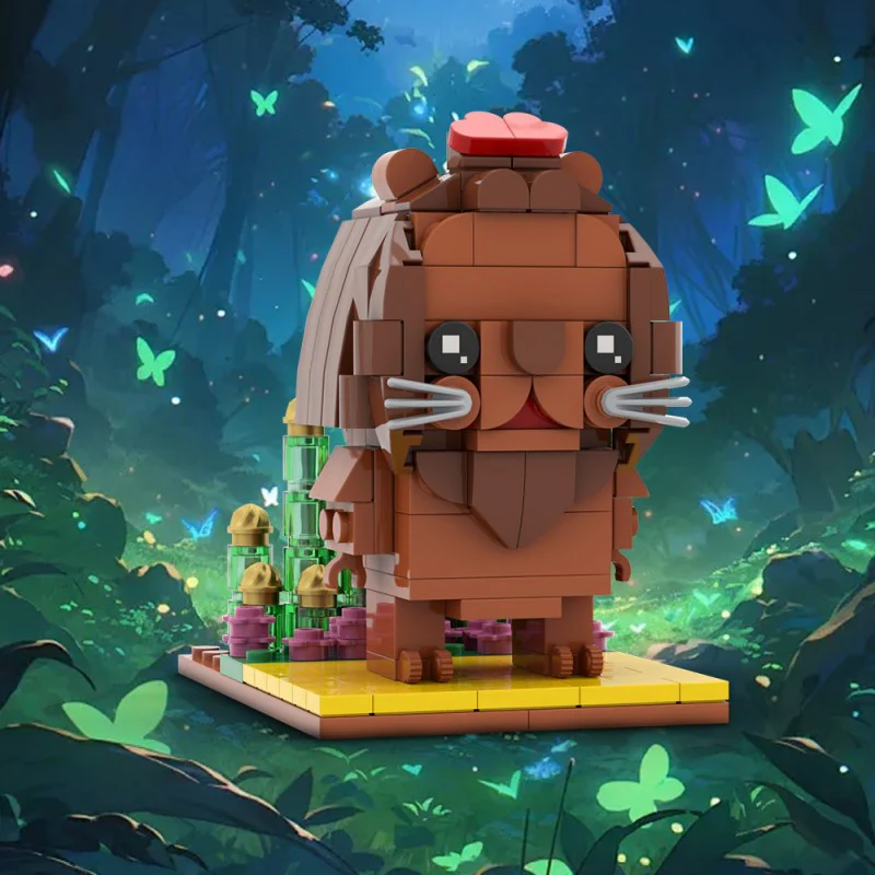 (Gobricks version) 235pcs MOC The Wizard of Oz - Cowardly Lion - Image 10