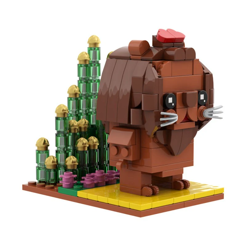 (Gobricks version) 235pcs MOC The Wizard of Oz - Cowardly Lion - Image 2
