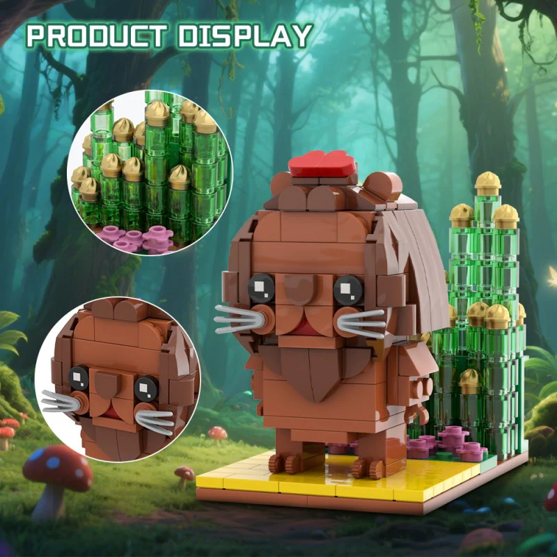 (Gobricks version) 235pcs MOC The Wizard of Oz - Cowardly Lion - Image 8