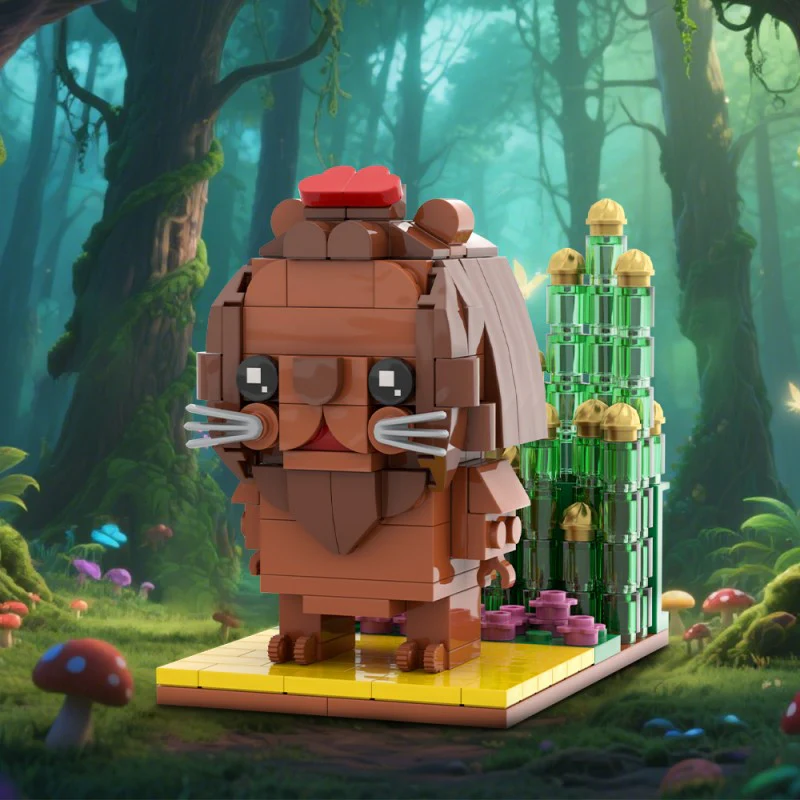 (Gobricks version) 235pcs MOC The Wizard of Oz - Cowardly Lion - Image 9