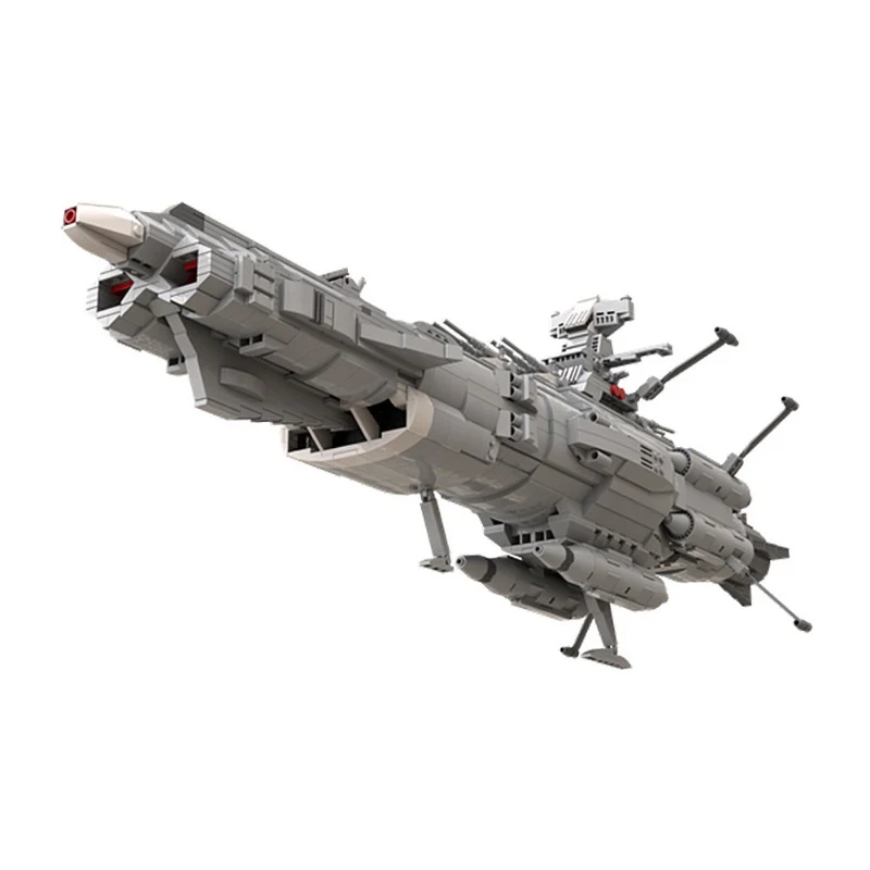 (Gobricks version) 2389pcs MOC Space Battleship Andromeda 2199 Star Blazers LEGO Compatible - Image 2