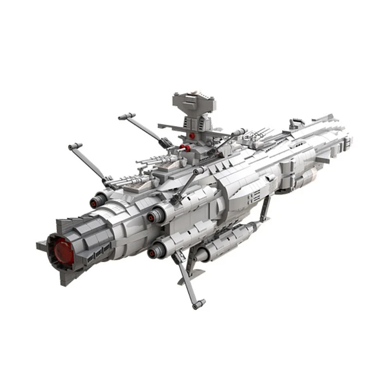 (Gobricks version) 2389pcs MOC Space Battleship Andromeda 2199 Star Blazers LEGO Compatible - Image 5