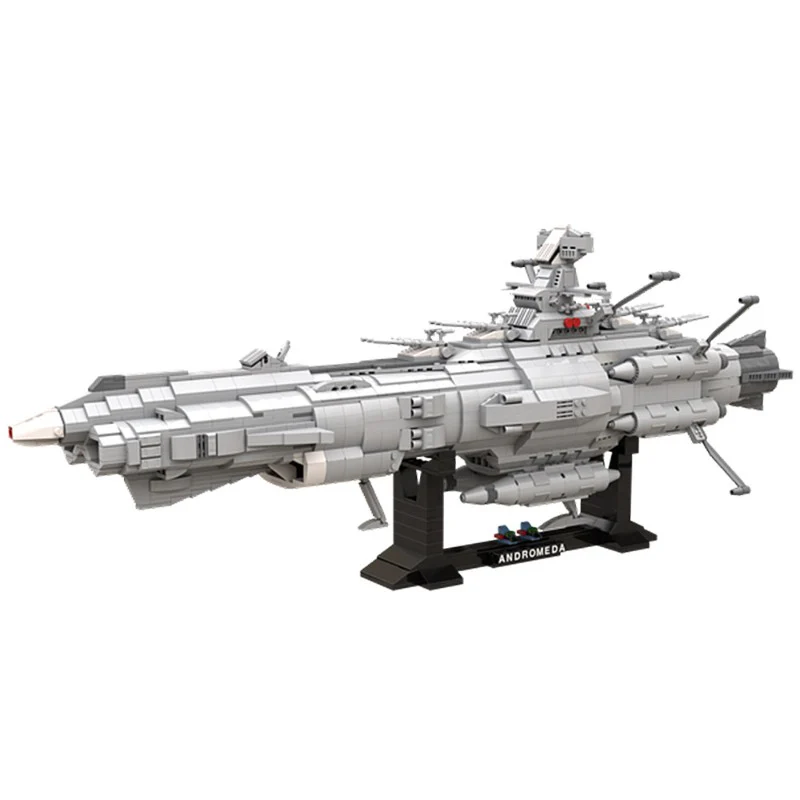 (Gobricks version) 2389pcs MOC Space Battleship Andromeda 2199 Star Blazers LEGO Compatible - Image 6