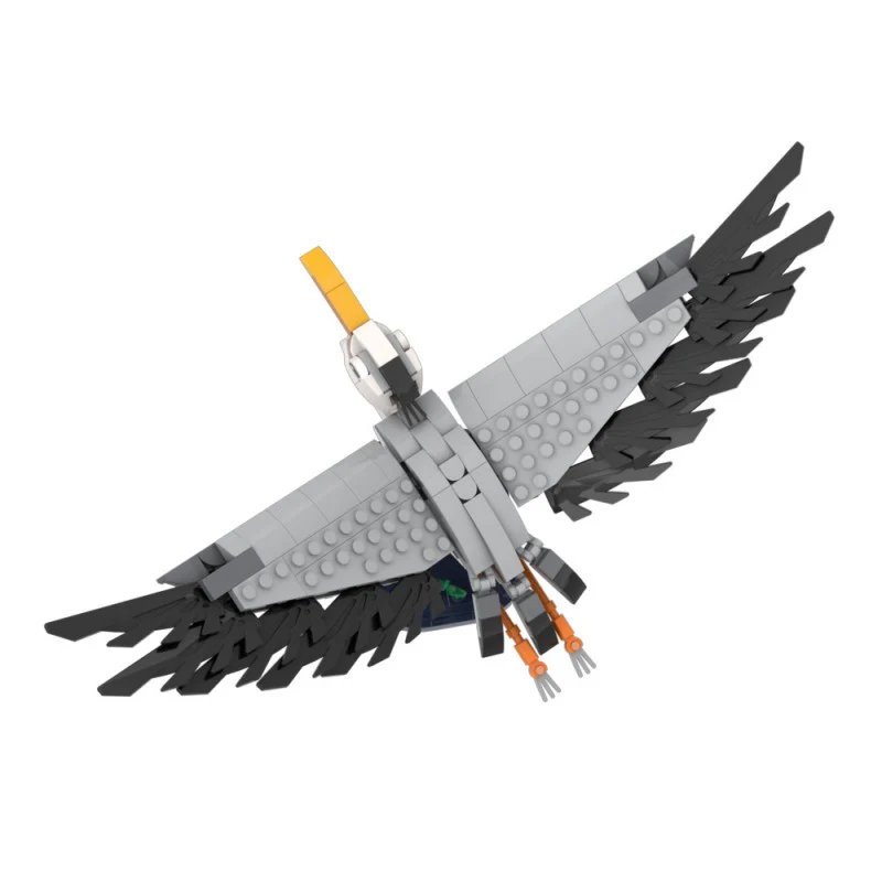 (Gobricks version) 238pcs MOC-212038 Flying heron - Image 3