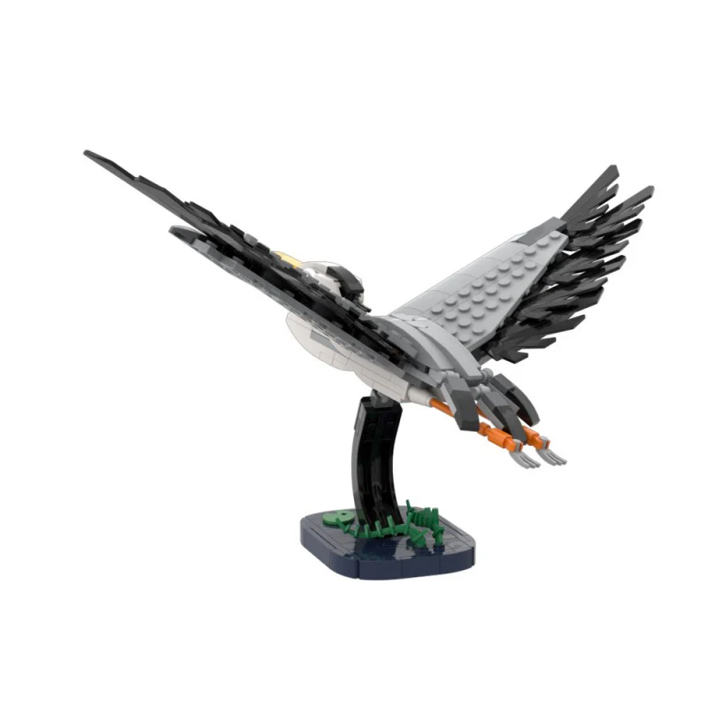 (Gobricks version) 238pcs MOC-212038 Flying heron - Image 4