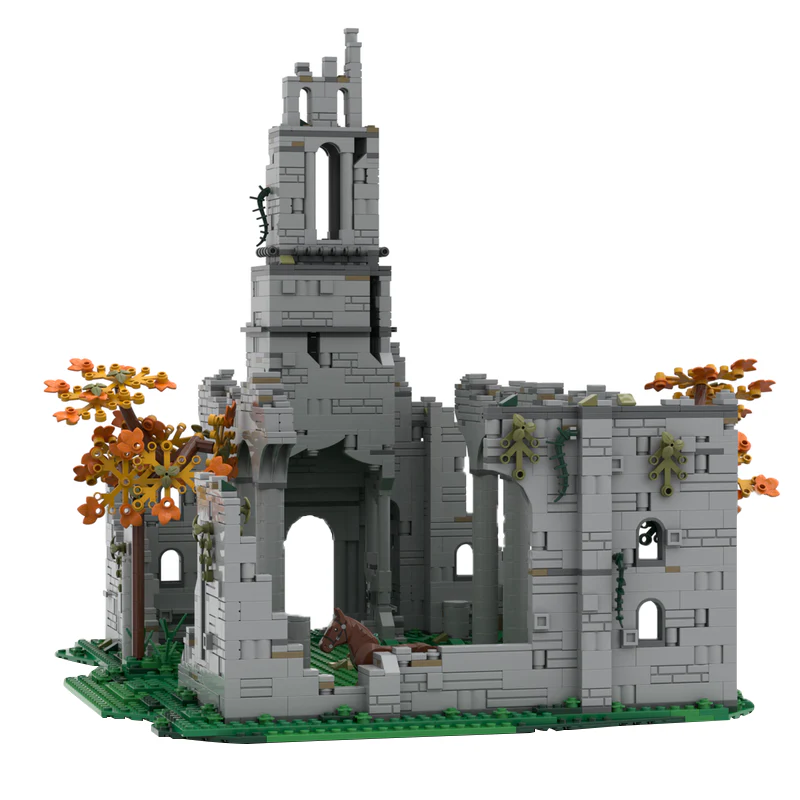 (Gobricks version) 2472pcs MOC Elden Ring Church of the Eclipse LEGO Compatible - Image 4