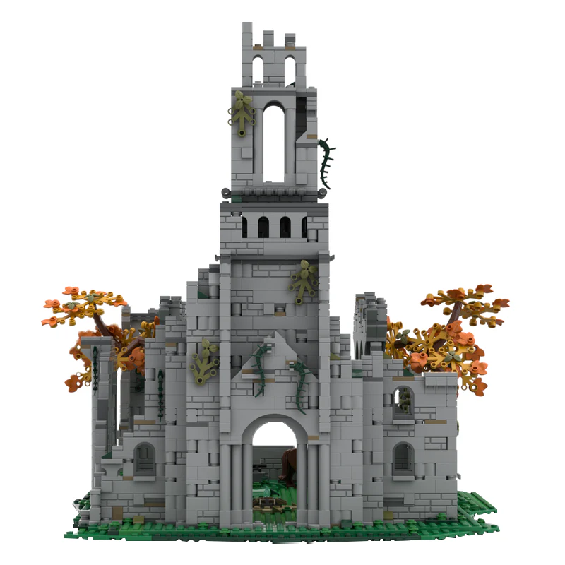 (Gobricks version) 2472pcs MOC Elden Ring Church of the Eclipse LEGO Compatible - Image 7