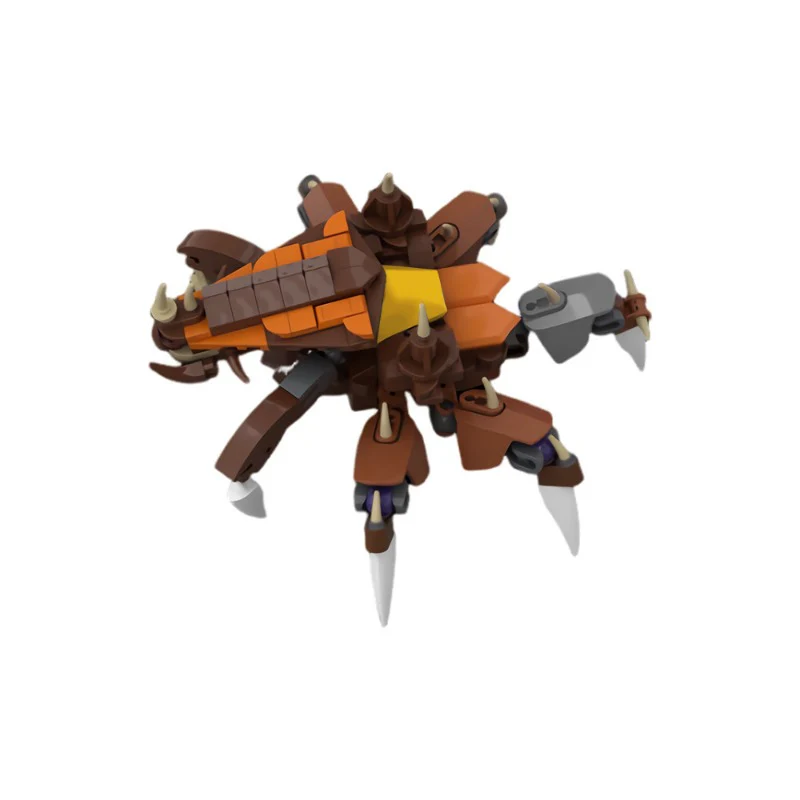 (Gobricks version) 247pcs MOC Zerg Lurker LEGO Compatible - Image 3