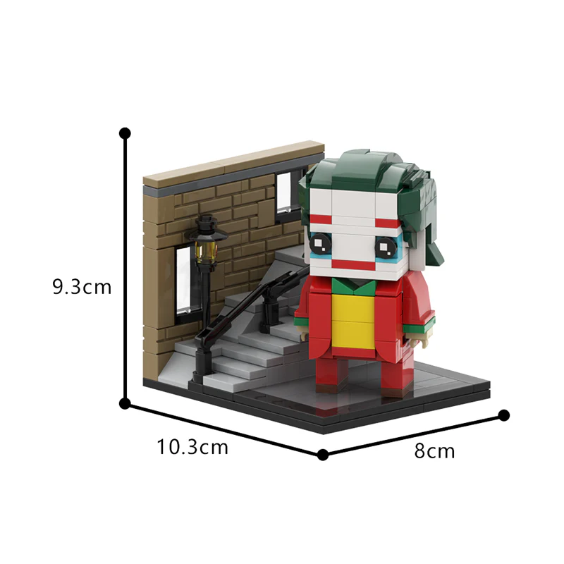 (Gobricks version) 248pcs MOC Clown 2 Staircase Clown LEGO Compatible - Image 8