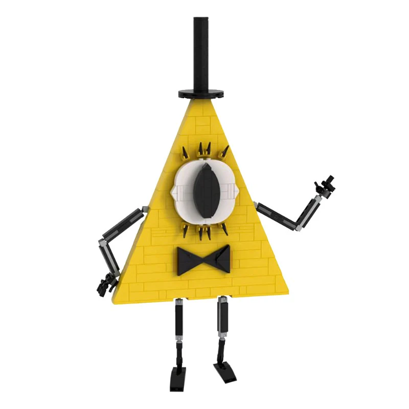 (Gobricks version) 253pcs MOC Bill Cipher Gravity Falls LEGO Compatible - Image 2