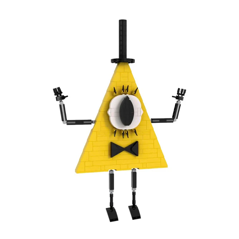 (Gobricks version) 253pcs MOC Bill Cipher Gravity Falls LEGO Compatible - Image 5